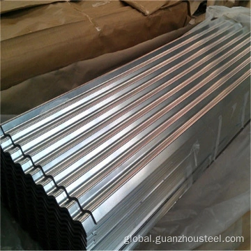 Zinc Coated Steel Sheet Metal galvanized corrugated roofing sheet Factory