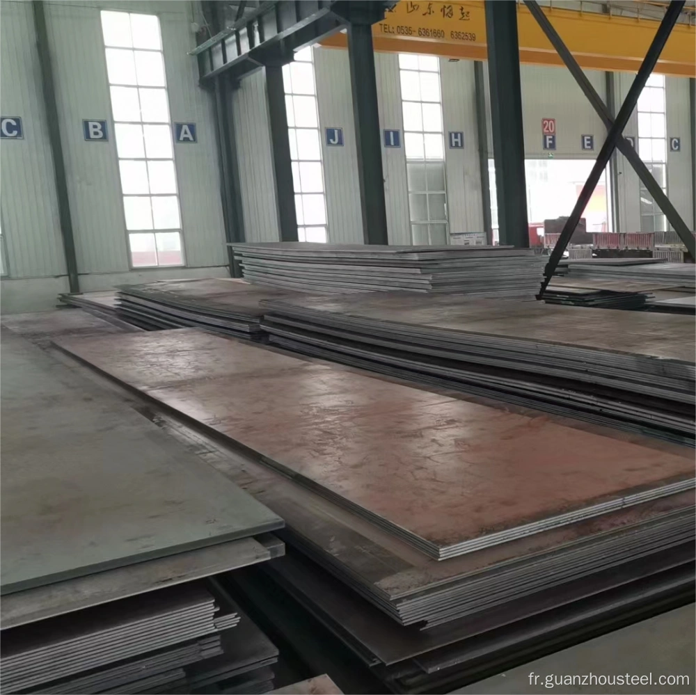 AH36 DH36 EH36 Plaque d'acier de construction de navires