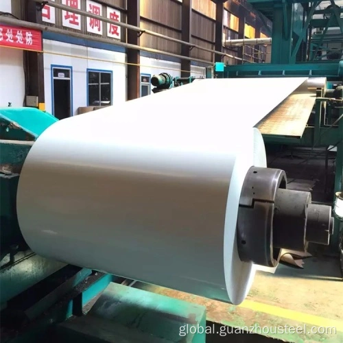 Prepainted Steel Coil PPGL sheet in coil for roofing building Factory