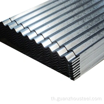 แผ่นเหล็กลูกฟูกชุบสังกะสี 4x8